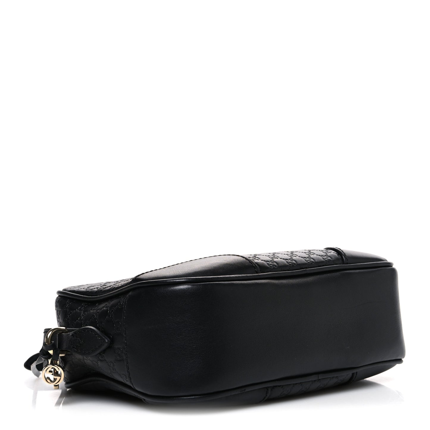 Microguccissima Mini Bree Messenger Bag Black