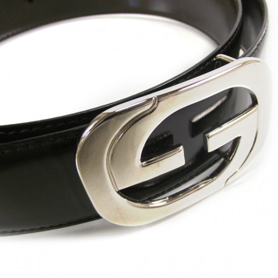 Leather Belt Black 85 34