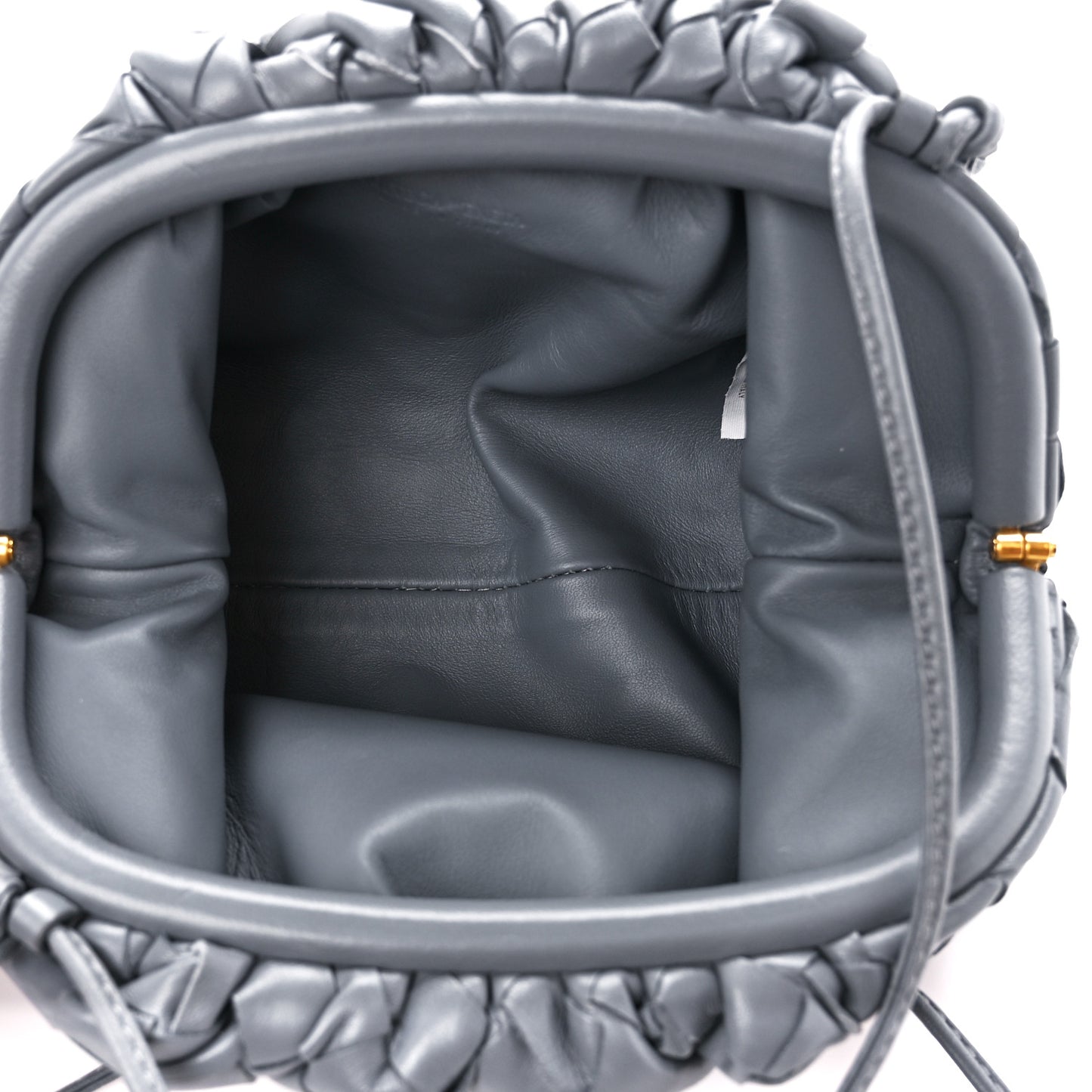 Nappa Intrecciato The Mini Pouch Thunder