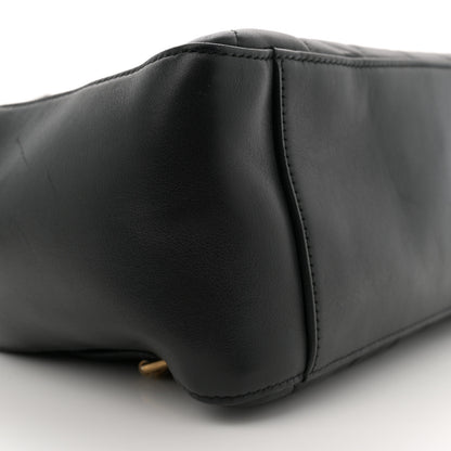 Gucci Calfskin Bamboo Trapuntata Queen Margaret Backpack Black 9 of 13