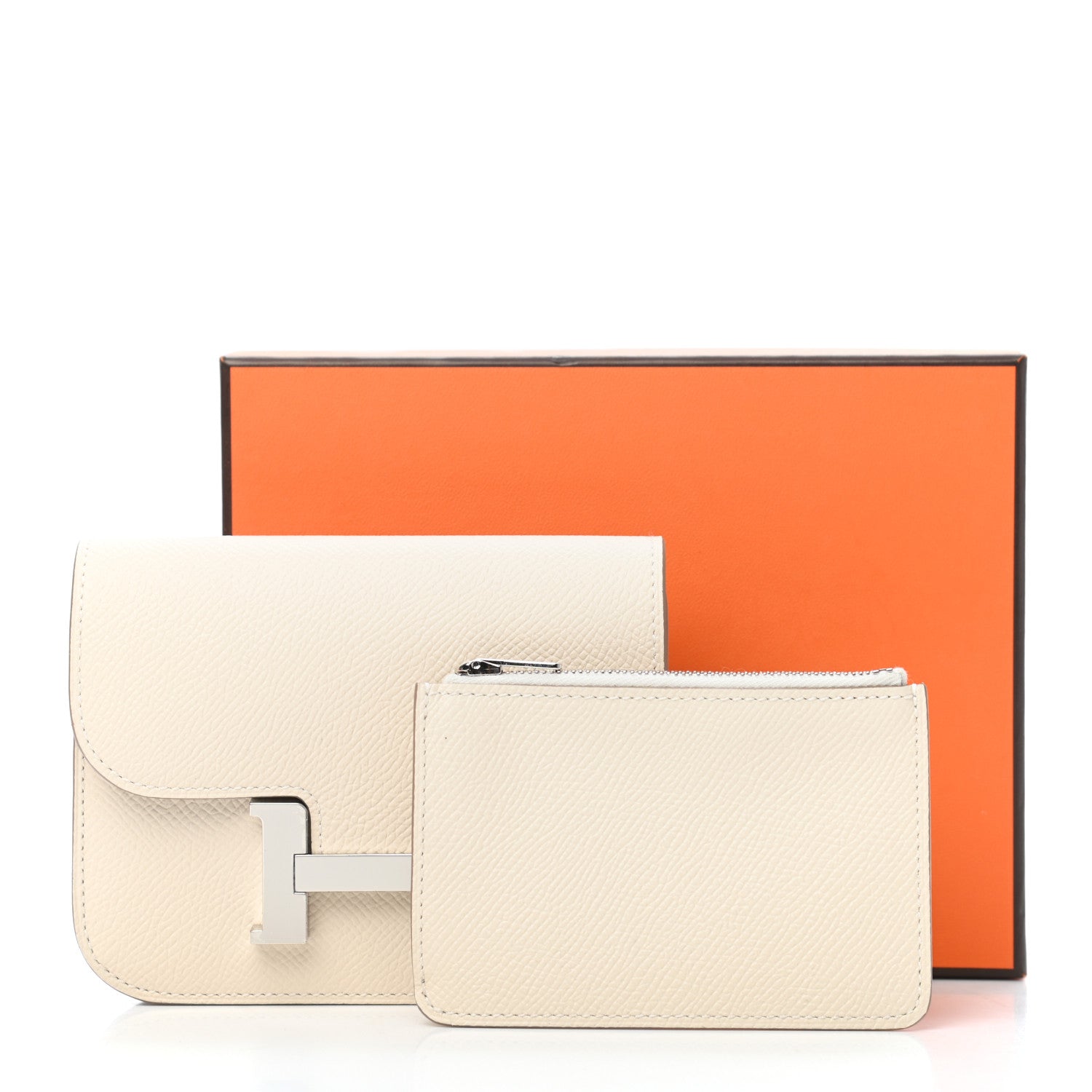 Hermes Epsom Constance Slim Wallet Craie 7 of 7