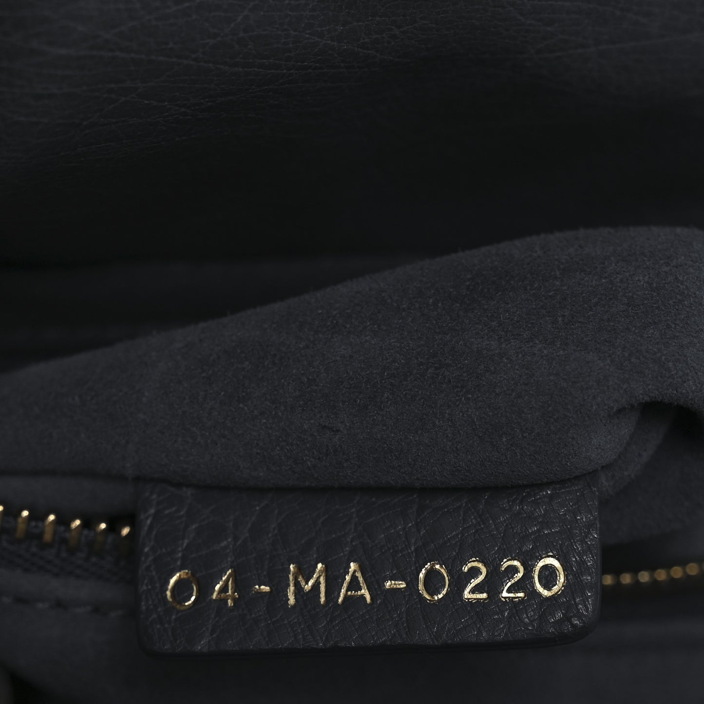 Ostrich Mini Lady Dior Dark Grey