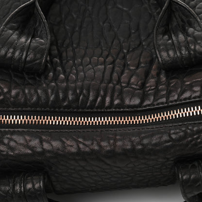 Alexander Wang Pebbled Lambskin Rocco Black Rose Gold Hardware 11 of 11