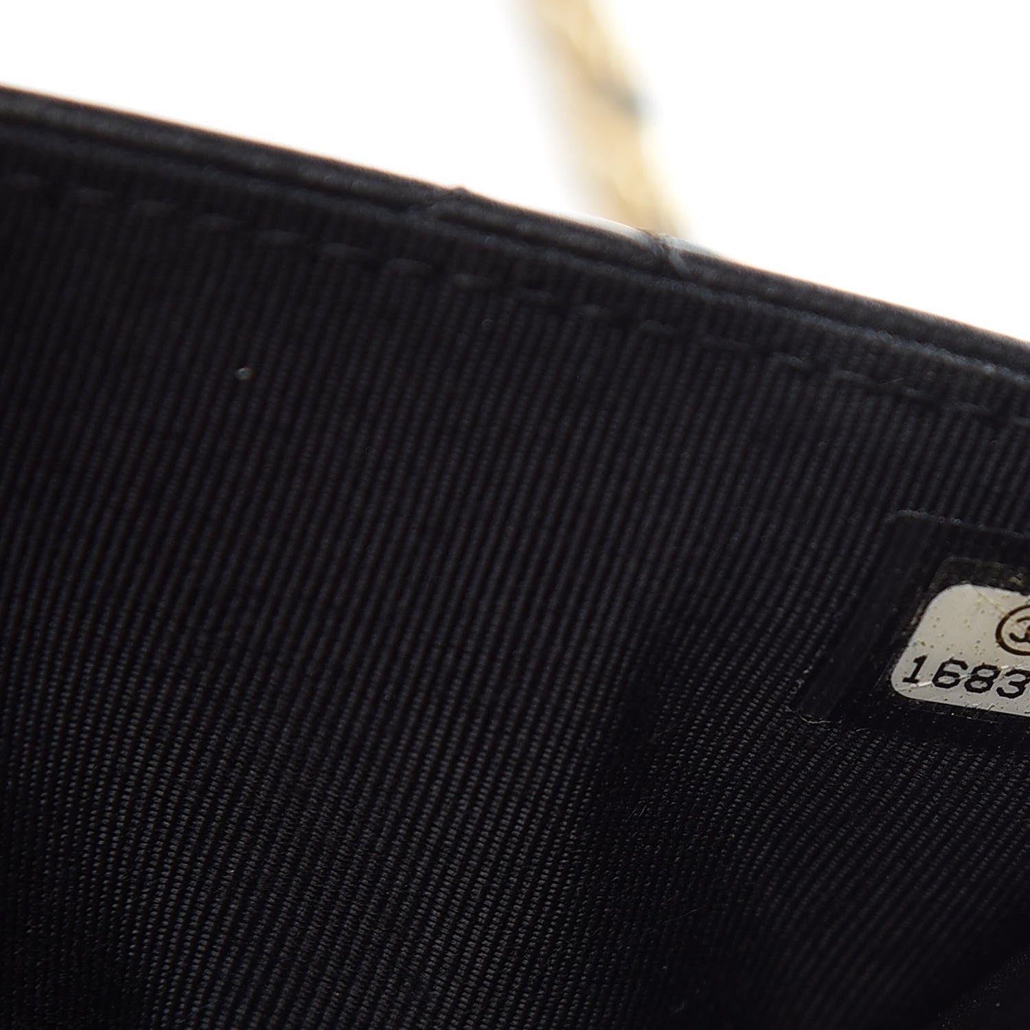 Chanel Lambskin Quilted Wallet On Chain WOC Black 6 of 9