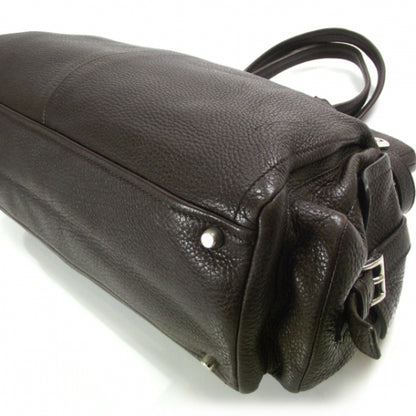 Prada Vitello Daino Tote Brown 5 of 11