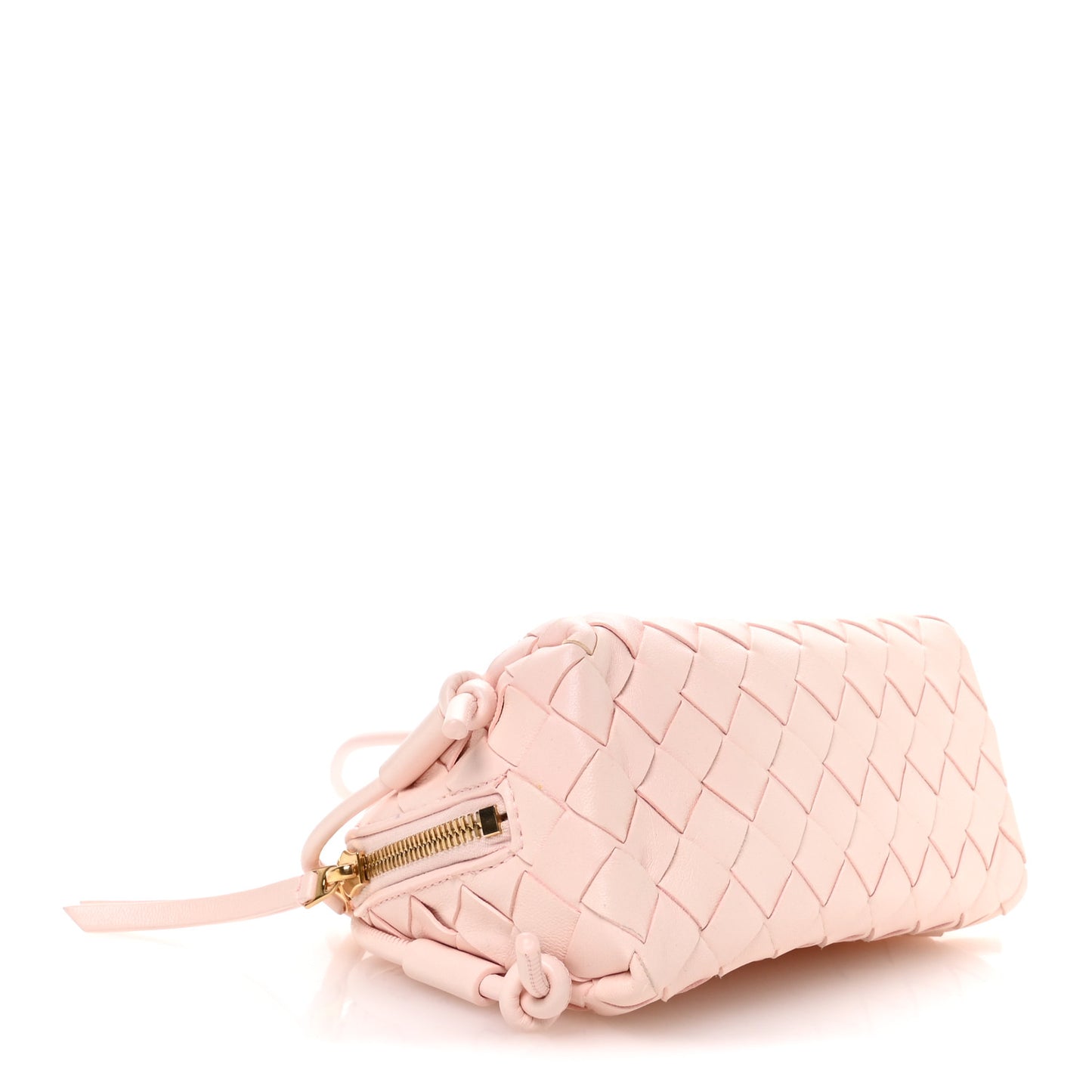 Nappa Intrecciato Concert Pouch Seashell
