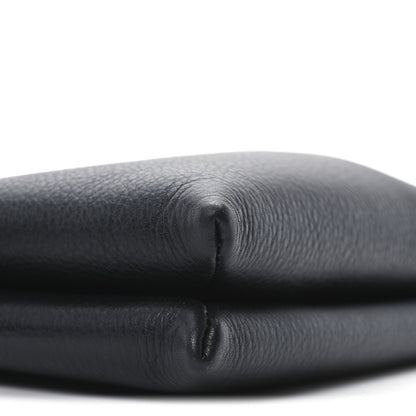 The Row Matte Grained Calfskin Mini Nu Twin Bag Black 8 of 9