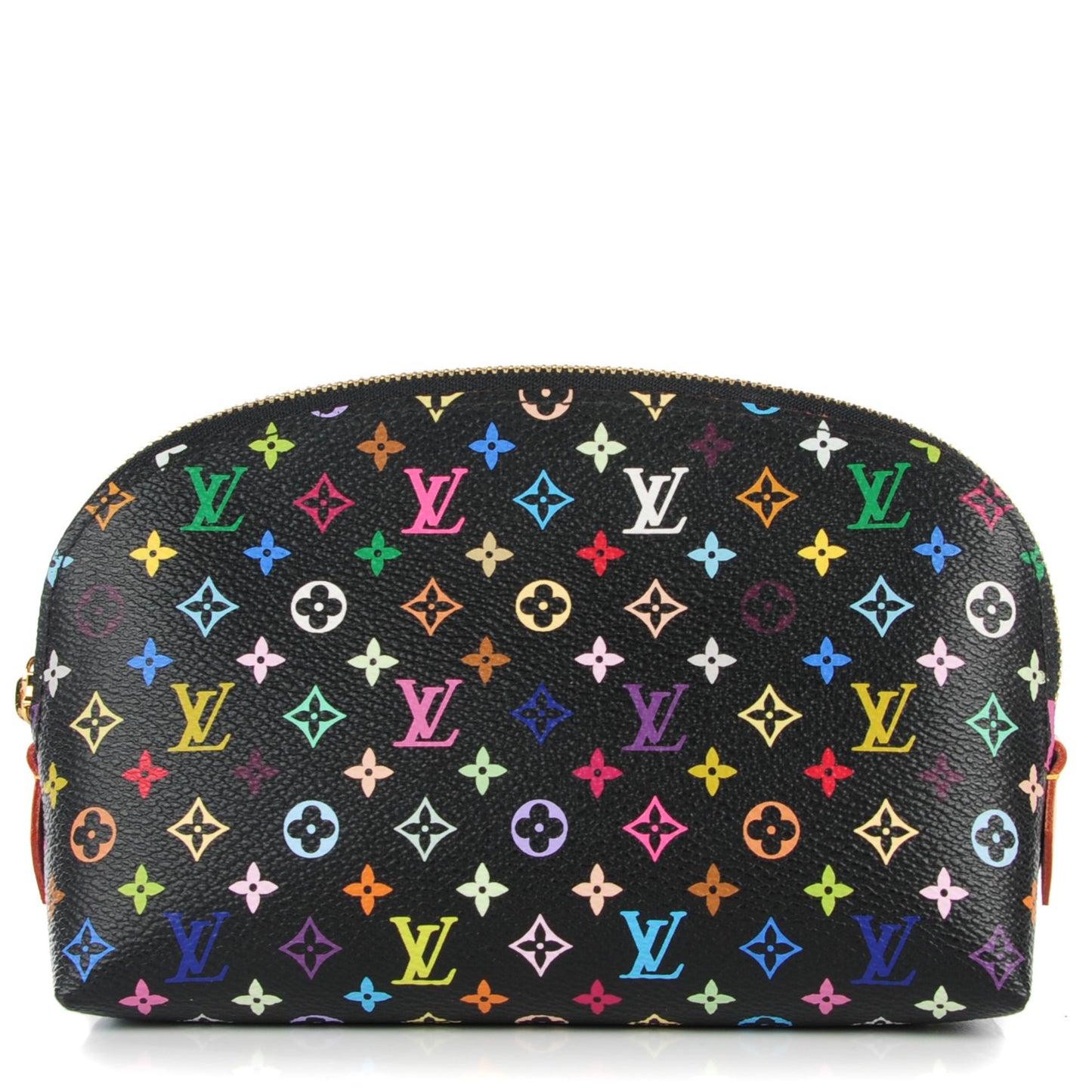 Monogram Multicolor Cosmetic Pouch Black Grenade