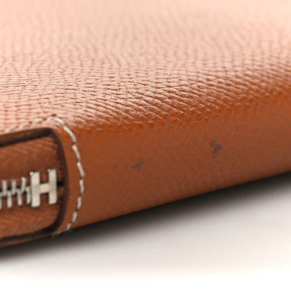 Hermes Epsom Silk'In Wallet Gold 11 of 11