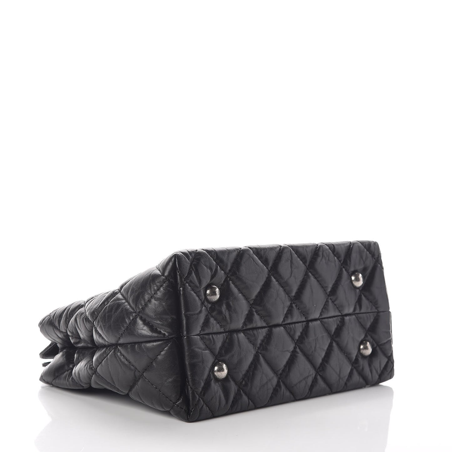 Aged Calfskin Reissue 2.55 Tote Black