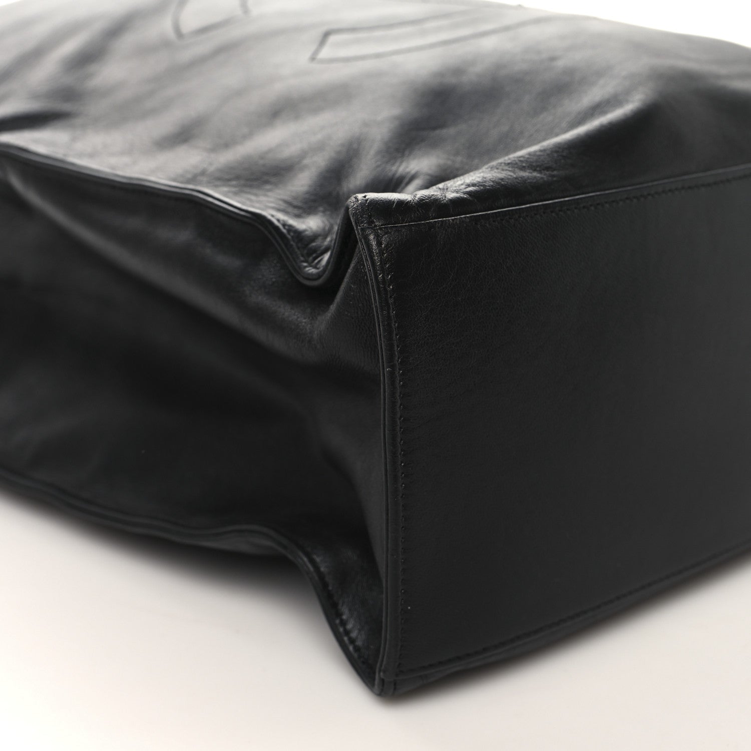 Chanel Lambskin CC Shoulder Bag Black 9 of 10