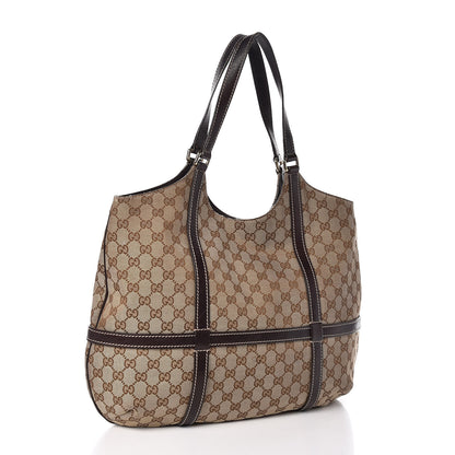 Gucci Monogram GG Royal Hobo Dark Brown 3 of 14