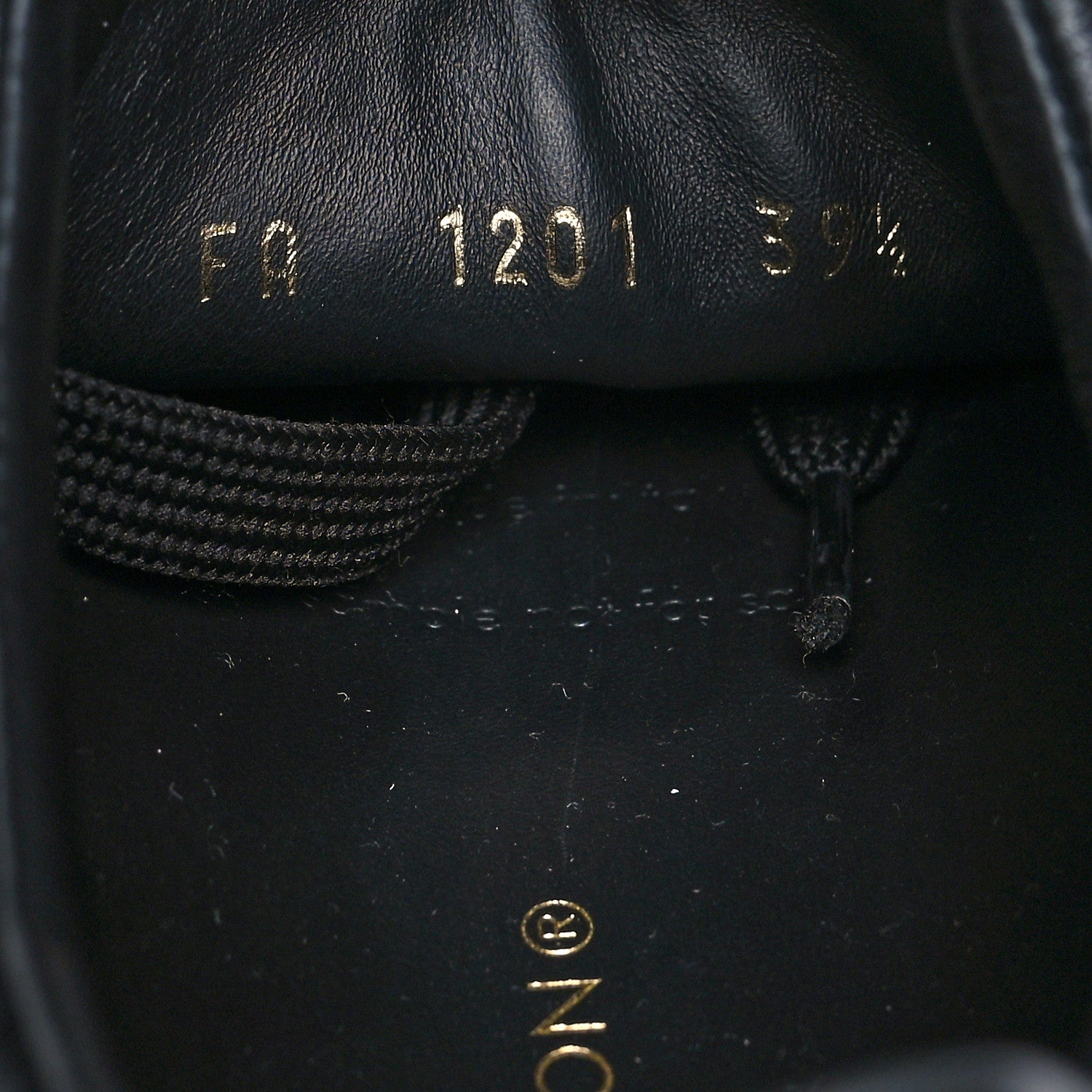 Louis Vuitton Calfskin Time Out Sneakers 39.5 Black 6 of 8