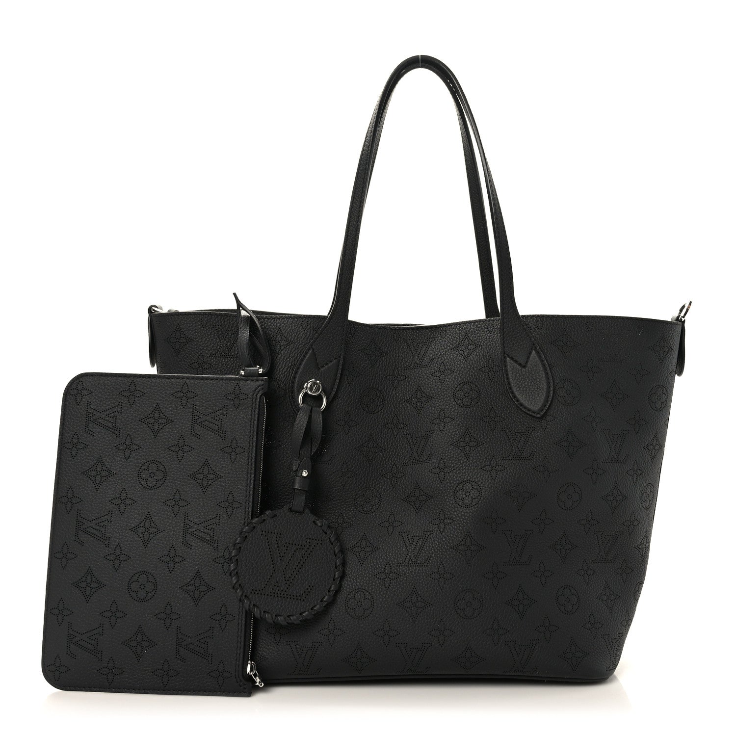 Louis Vuitton Mahina Blossom MM Black 3 of 10