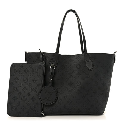 Louis Vuitton Mahina Blossom MM Black 3 of 10