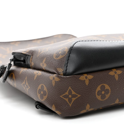 Louis Vuitton Monogram Macassar Avenue Sling Bag 8 of 9