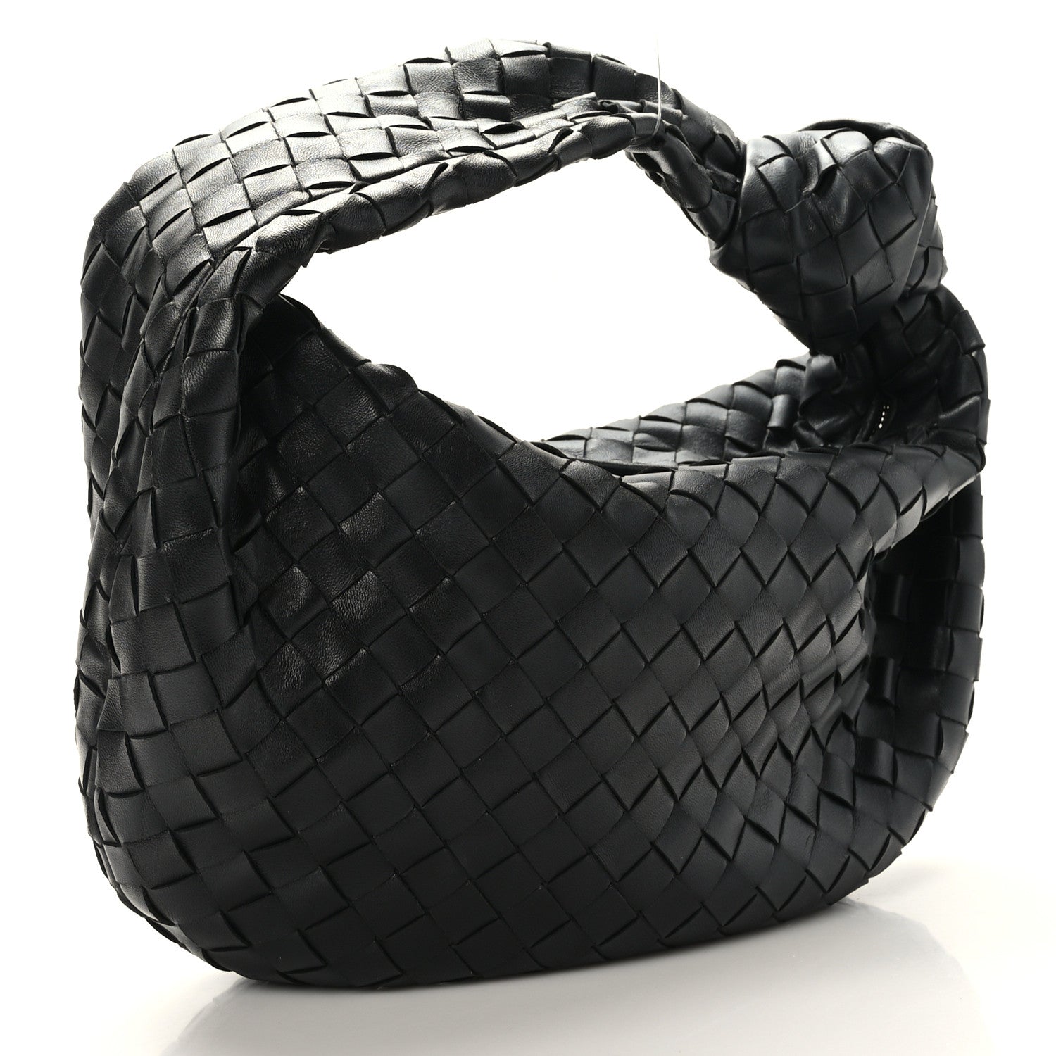 Bottega Veneta Nappa Intrecciato Teen Jodie Hobo Black 3 of 8