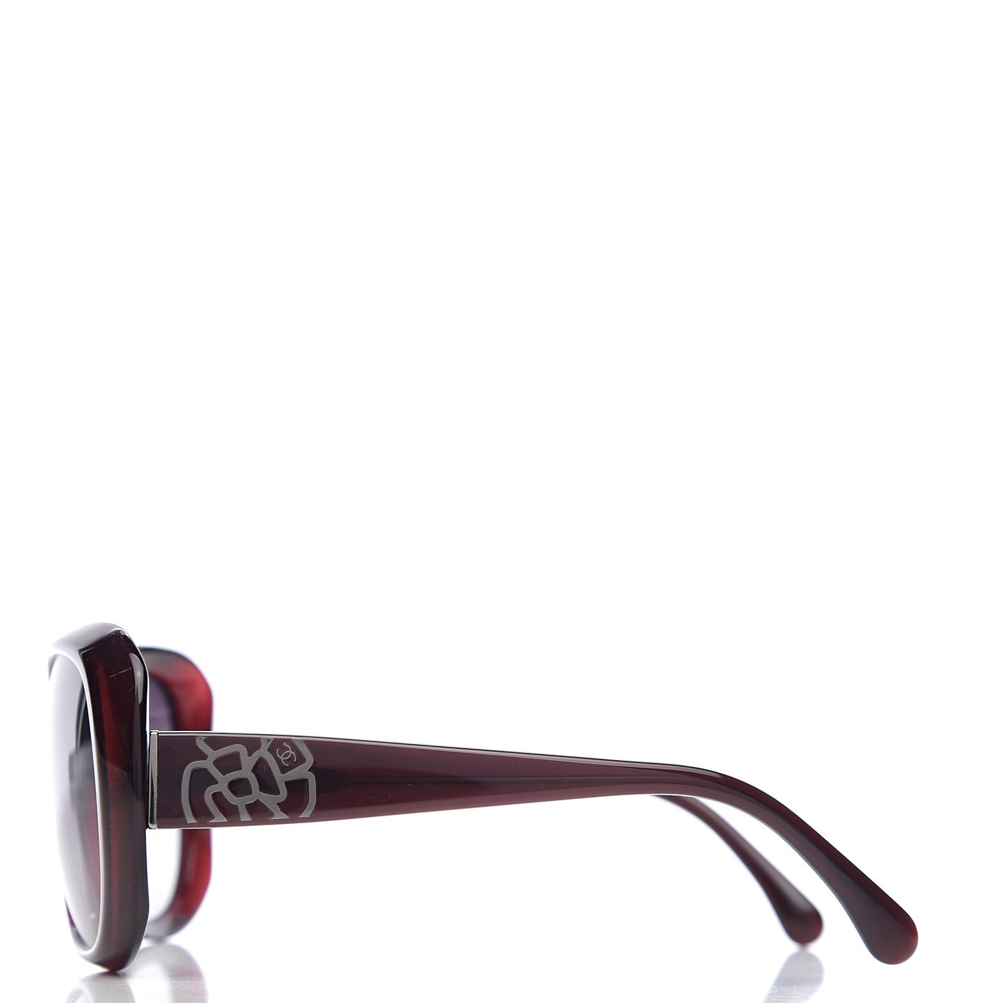 CC Camellia Sunglasses 5248 Dark Red