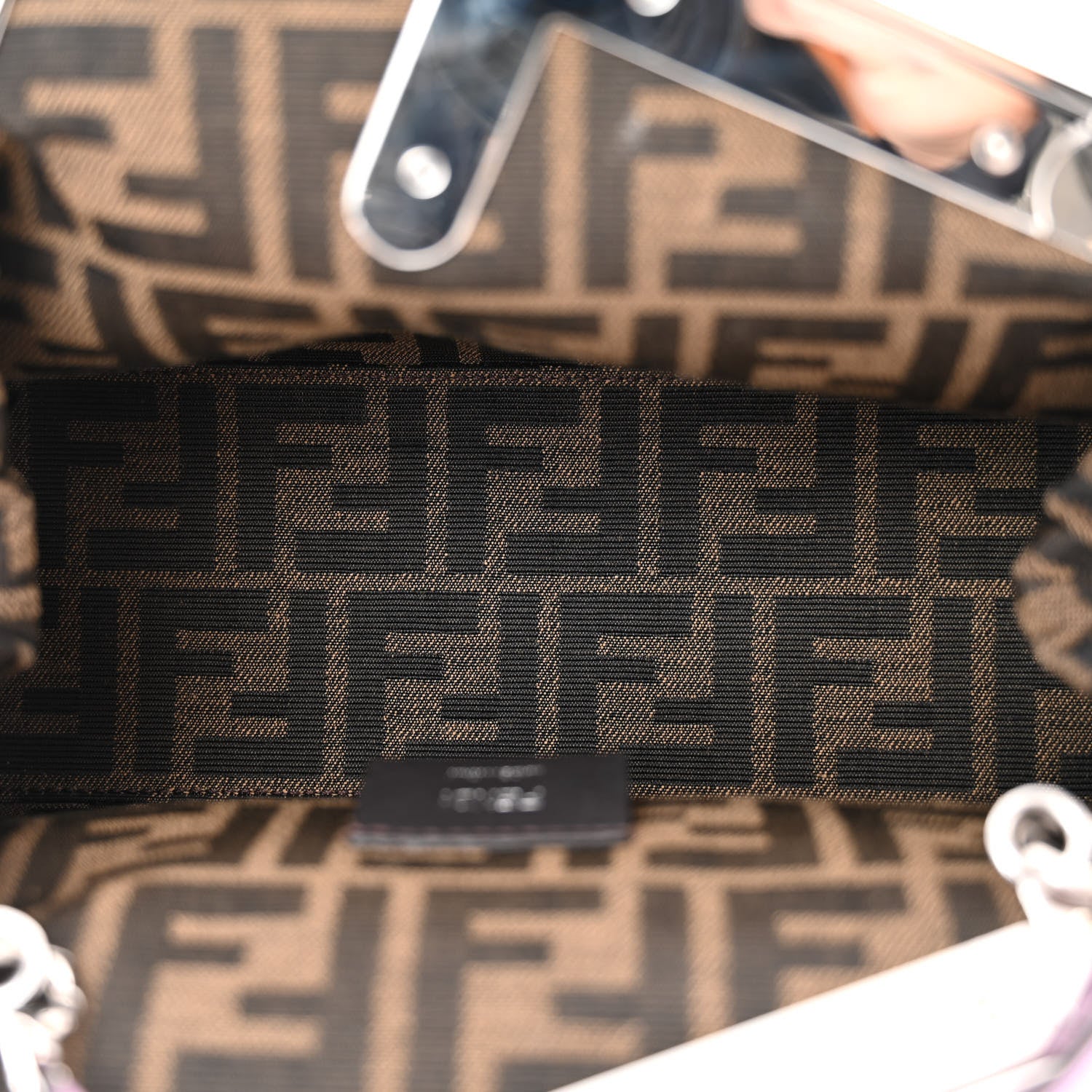 Fendi Shiny Nappa Small Fendi First Violetta 5 of 13