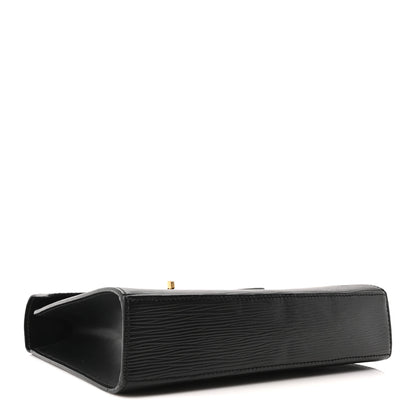 Louis Vuitton Epi Malesherbes Black 7 of 17