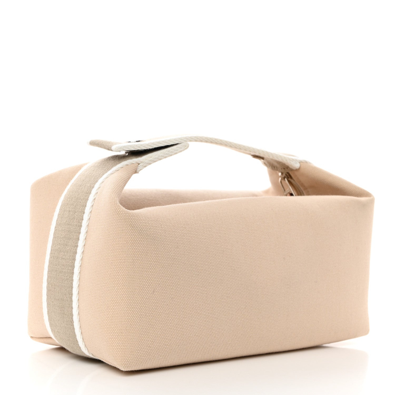 Hermes Canvas Small Bride-A-Brac Pouch Natural 3 of 7