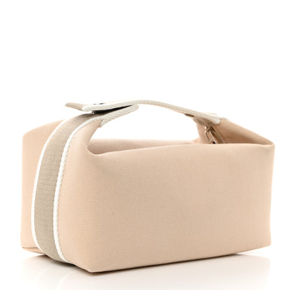 Hermes Canvas Small Bride-A-Brac Pouch Natural 3 of 7