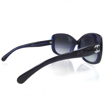 Chanel CC Logo Sunglasses Black 4 of 5
