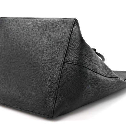 The Row Grained Calfskin Park Tote Three Black 9 of 10