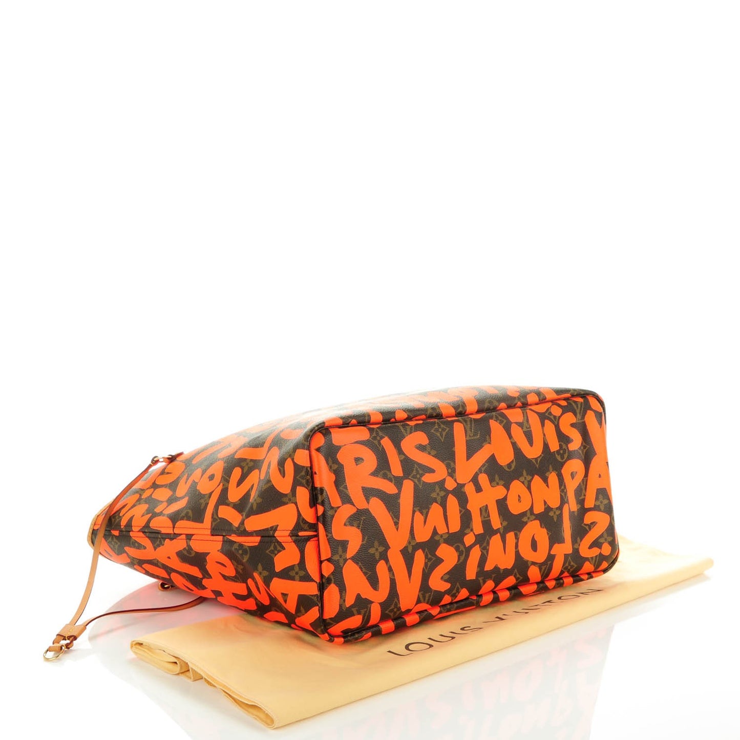 Monogram Graffiti Neverfull GM Orange