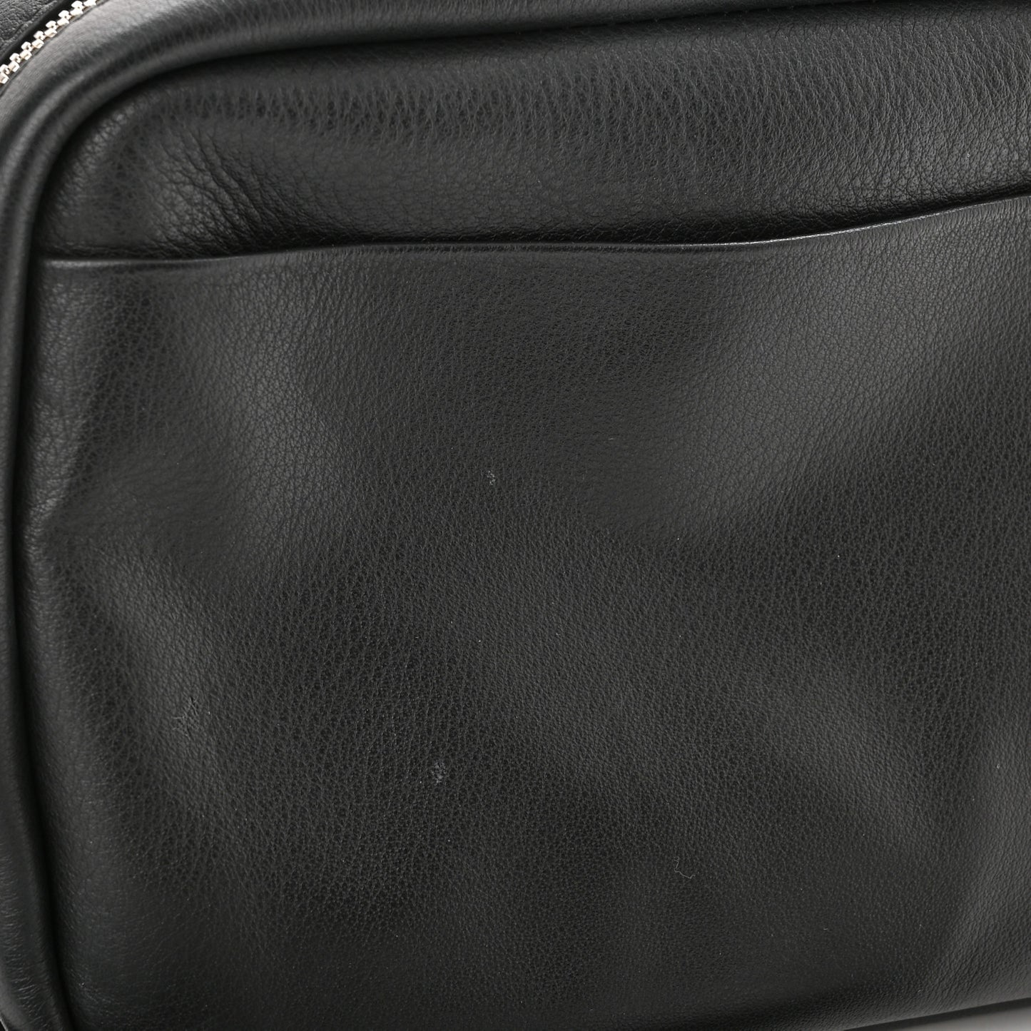 Calfskin Logo XS Everyday Camera Bag Black