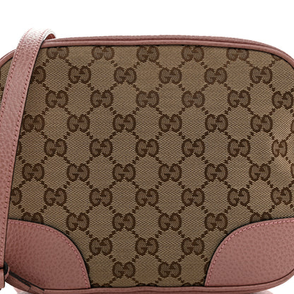 Gucci Monogram Mini Bree Messenger Bag Beige Soft Pink 8 of 11
