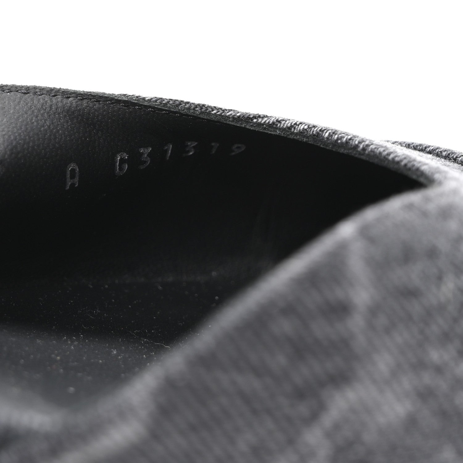 Chanel Denim Cap Toe CC Slingback Flats 38.5 Charcoal Black 9 of 9