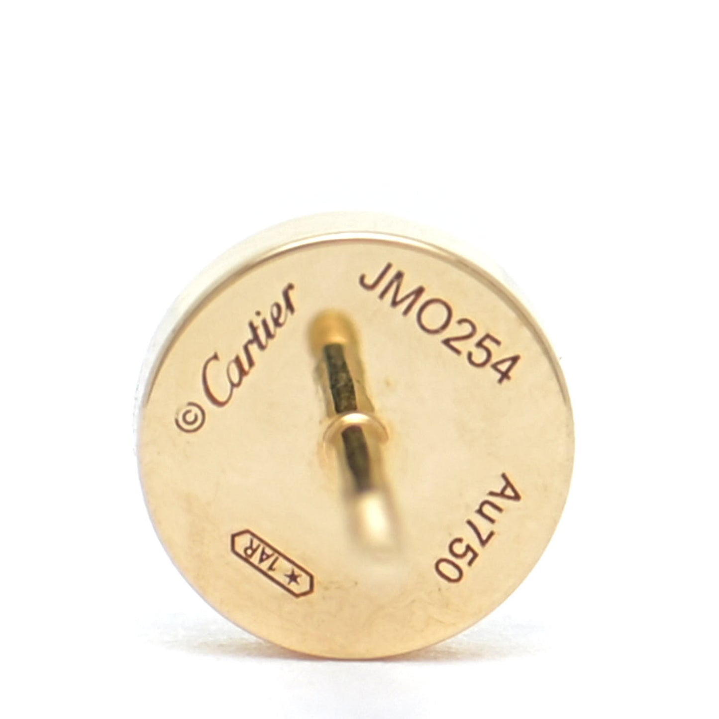 18K Yellow Gold LOVE Earrings