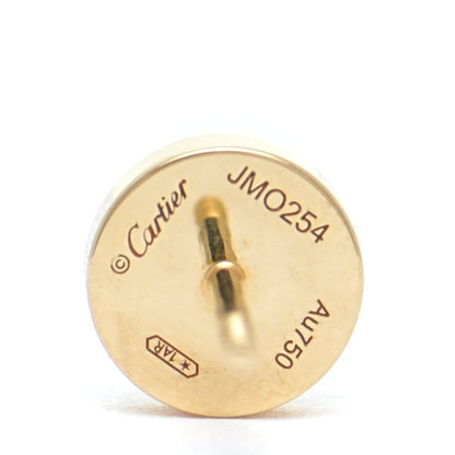 Cartier 18K Yellow Gold LOVE Earrings 5 of 5