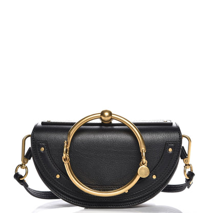 Chloe Calfskin Small Nile Bracelet Minaudiere Bag Black 1 of 7