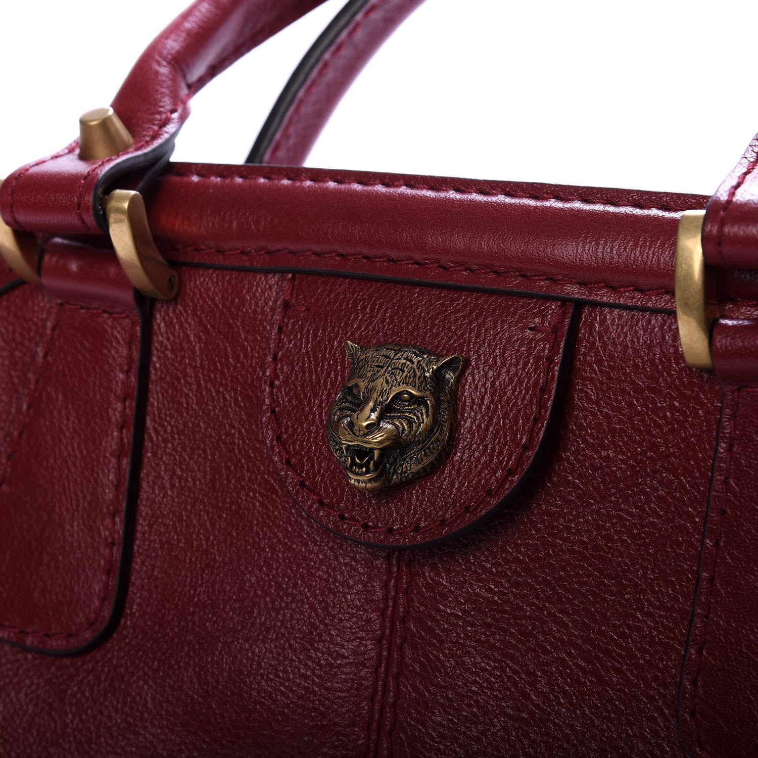 Gucci Piuma Lux Energy Medium Re(Belle) Top Handle Bag Romantic Cerise 10 of 11