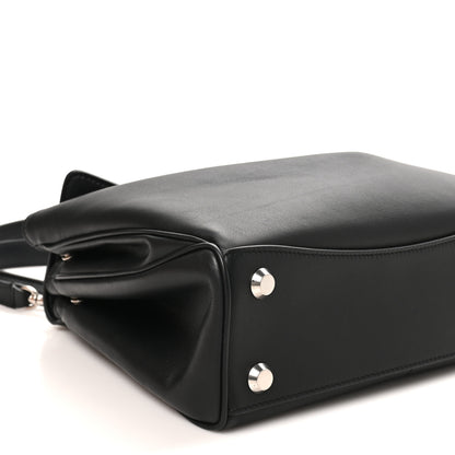 Balenciaga Natural Smooth Calfskin Small Rodeo Top Handle Handbag Black 8 of 10