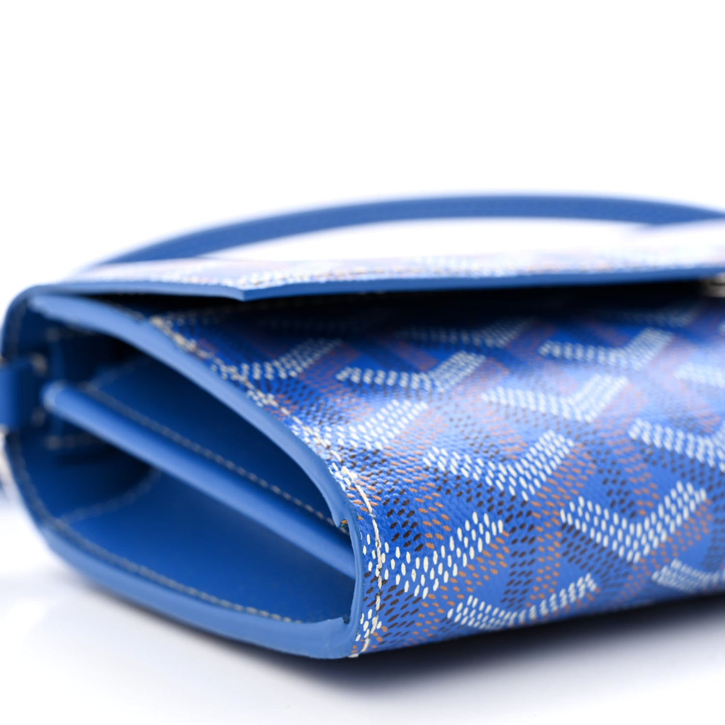 Goyardine Varenne Continental Wallet Sky Blue