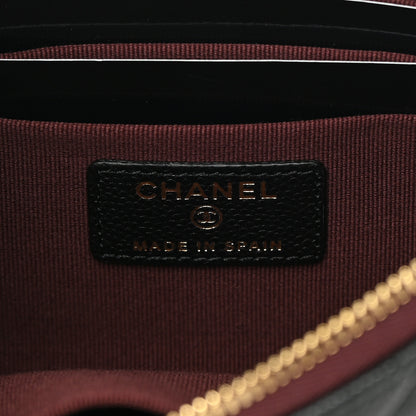 Chanel Caviar Quilted Cosmetic Case Black 6 of 8