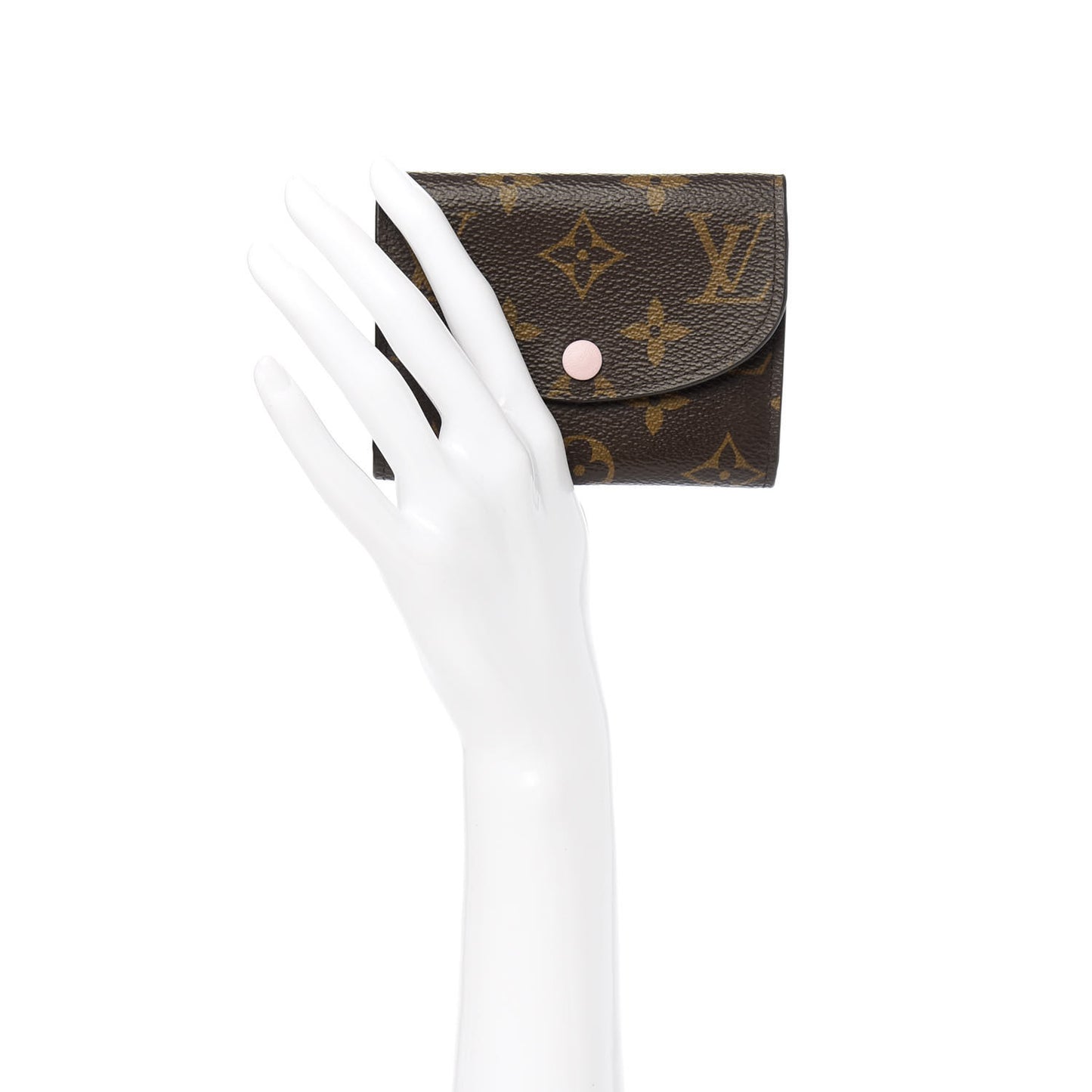 Monogram Rosalie Coin Purse Rose Ballerine