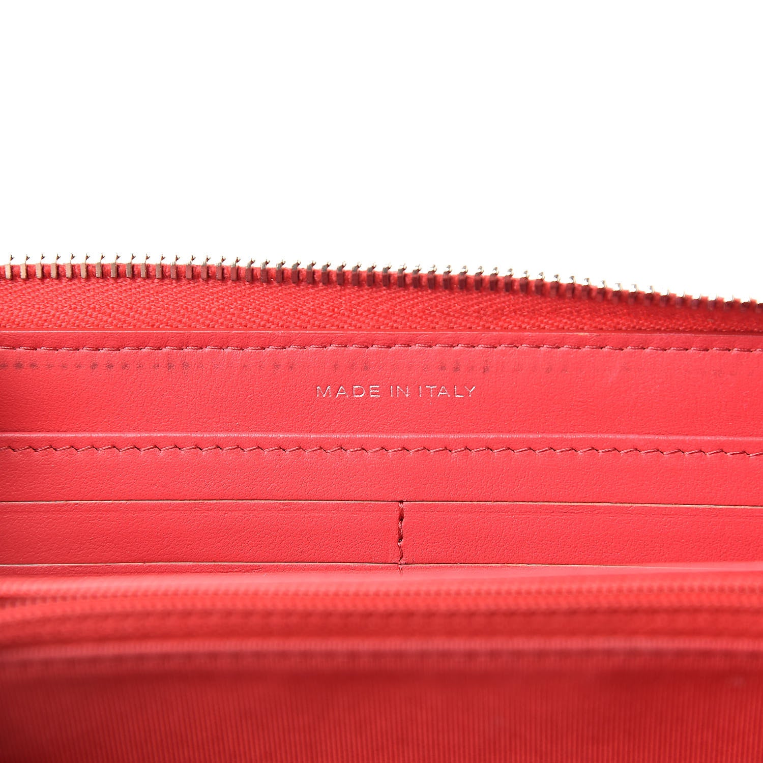 Chanel Caviar Quilted Large Gusset Zip Around Wallet Pink 7 of 11