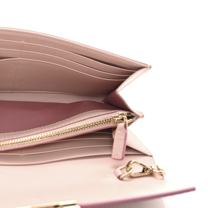 MCM Visetos Large Patricia Wallet On Chain Soft Pink 5 of 10
