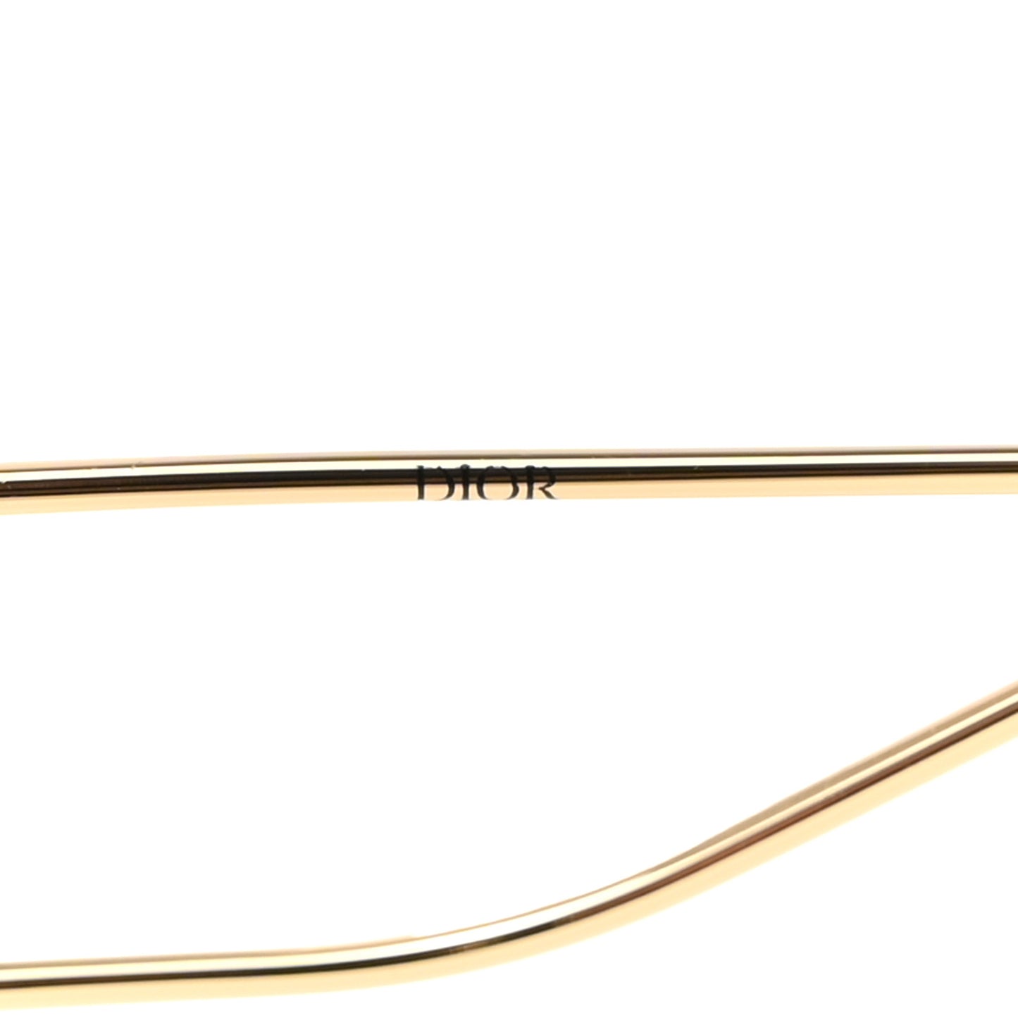 Rectangular 30 Montaigne 1 Sunglasses Black Gold