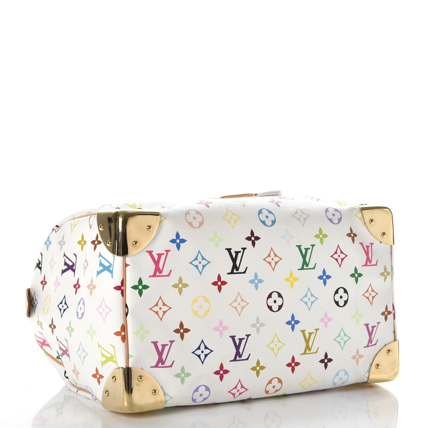 Louis Vuitton Monogram Multicolor Speedy 30 White 4 of 10