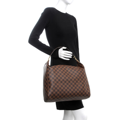 Louis Vuitton Damier Ebene Portobello GM 2 of 8
