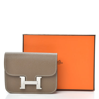 Hermes Epsom Constance Slim Wallet Etoupe 9 of 9