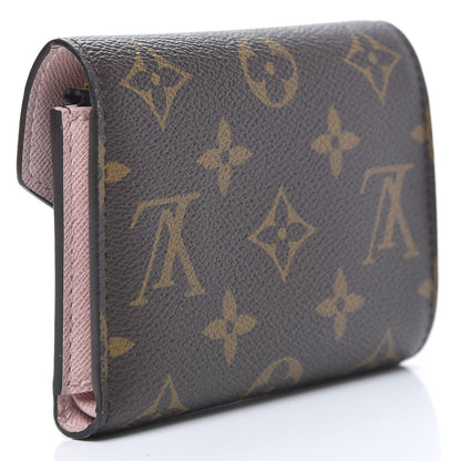 Louis Vuitton Monogram Victorine Wallet Rose Ballerine 3 of 8