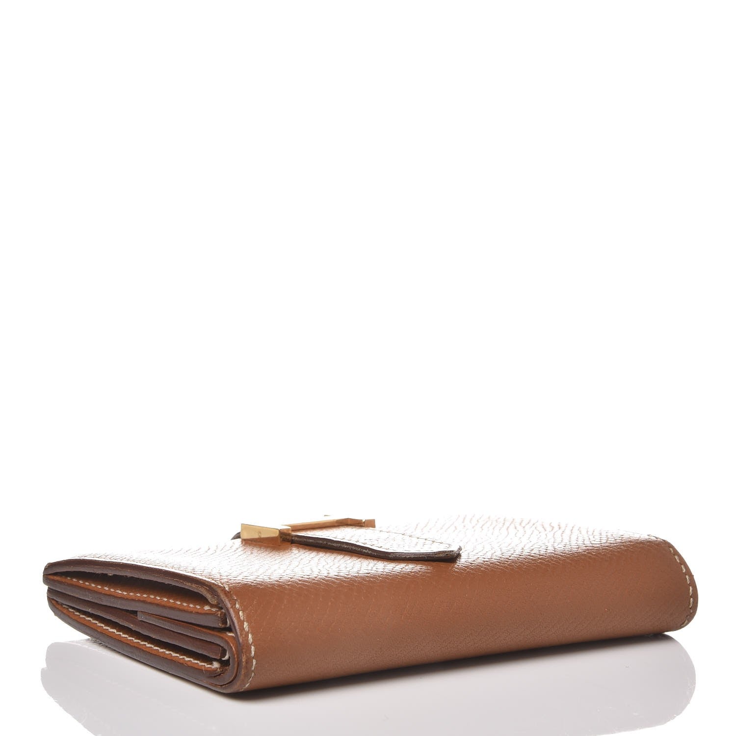 Hermes Epsom Mini Bearn Wallet Gold 4 of 8