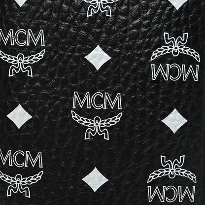 MCM Visetos Passport Holder Black 9 of 12