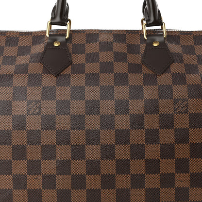 Louis Vuitton Damier Ebene Speedy 35 8 of 10